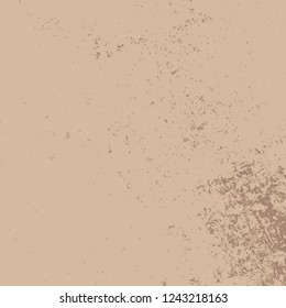 Distressed Texture in beige colors. Empty aged grunge background for your design. EPS10 vector.