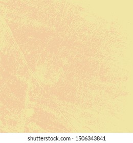 Distressed Texture in beige colors. Empty aged grunge background for your design. EPS10 vector