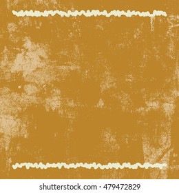 Distressed Texture in beige colors. Empty aged grunge background for your design. EPS10 vector.