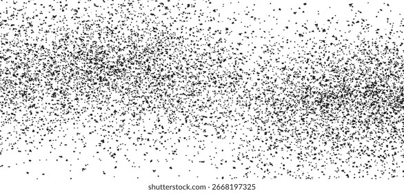 Textura afligida con finos arañazos superpuestos. Grunge Daños viejos Sucio granulado y arañazos. Conjunto de diferentes texturas de grano negro afligido. Texturas de Vector de superposición de tensión. 