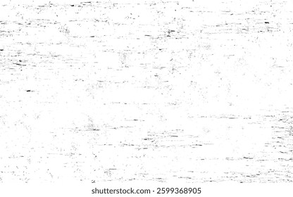 Distressed texture. Grainy overlay effect. Damaged background with scratches. Grunge retro effect with dust. Vintage photo template with spots. Vector illustration.