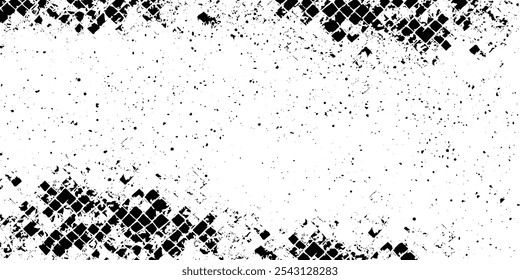 Distressed texture grainy wall. Abstract grunge texture design on a white background. High resolution image great for vintage effect overlays.