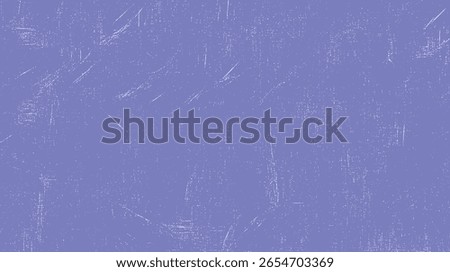 Distressed texture on soft purple background. Subtle white marks and scratches create abstract surface. Ideal for overlays, prints, and backgrounds.
