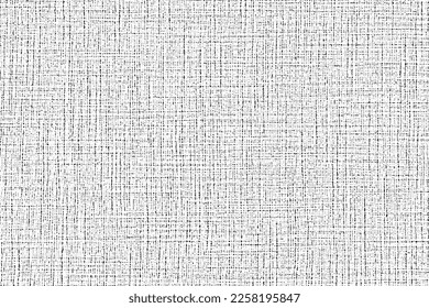 Textura angustiada de tejido. Ilustración del vector de medio tono abstracto.
