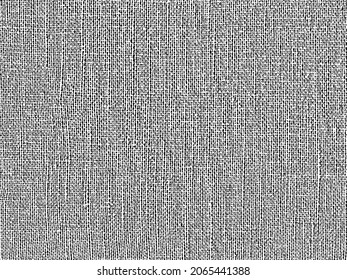 Textura angustiada de tejido. ilustración vectorial de medio tono.