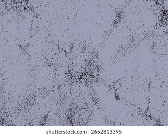 Um fundo angustiado e texturizado com uma base roxa silenciada com formas abstratas e manchas pretas dispersas, criando um efeito de silhueta grunge.