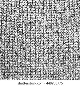 Distressed Thread Overlay Texture For Your Design. Empty grunge template. EPS10 vector.