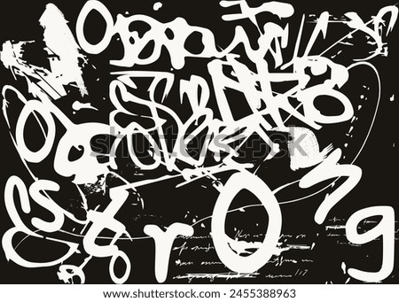 distressed uneven grunge background. abstract distressed vector illustration. overlay over any design to create interesting effect and depth, Vector graffiti seamless pattern with abstract eps8