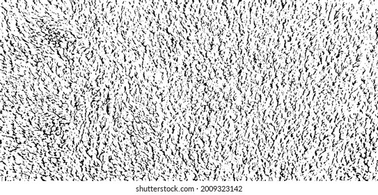 Distressed uneven grunge background. Overlay over any design to create interesting effect and depth. Black isolated on white.
