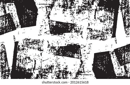 Antecedentes desiguales. Superponer cualquier diseño para crear un efecto y profundidad interesante. Negro aislado en blanco.vector