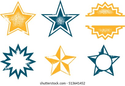 Vintage Vektor Star Collection