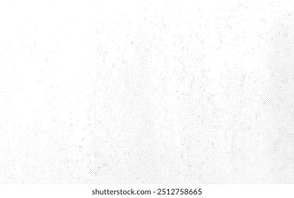 Distressed white grainy halftone texture. Dust overlay textured. Grain noise particles - Black and white seamless pattern effects and rusted black background. Vector illustration
