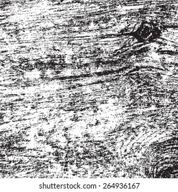 Distressed wood overlay texture. EPS10 vector.