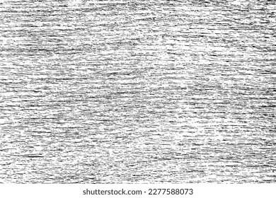 Distressed wood texture. Black grainy texture on white background. Dust overlay textured. Grain noise particles. Rusted white effect. Grunge design elements. Vector illustration, EPS 10.