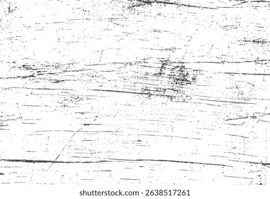Distressed wood texture in black and white for backgrounds and design elements with grungy aesthetic