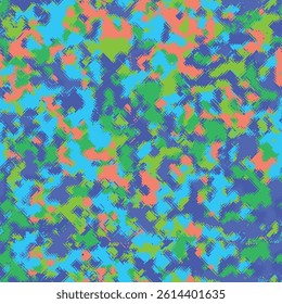 distresses camouflage seamless repeat pattern tile