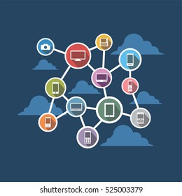 Distributed System. Wireless Connection.