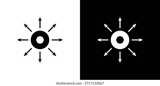 Verteilerkastensymbol, Symbol im Glyphenformat für Website oder mobile App