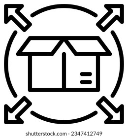 El icono Canales de distribución se puede usar para uiux, etc