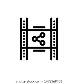 Distribution, Film, Movie, P2p, Share  Blue and Red Download and Buy Now web Widget Card Template
