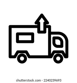 distribution icon or logo isolated sign symbol vector illustration - high quality black style vector icons
