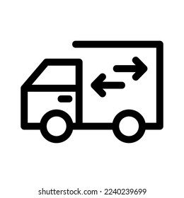 distribution icon or logo isolated sign symbol vector illustration - high quality black style vector icons
