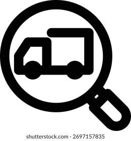 Verteilungsverfolgung, Systemverfolgung, Symbol für Transportgliederung