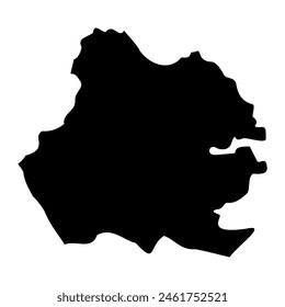 District 3 map, administrative division of Malta. Vector illustration.