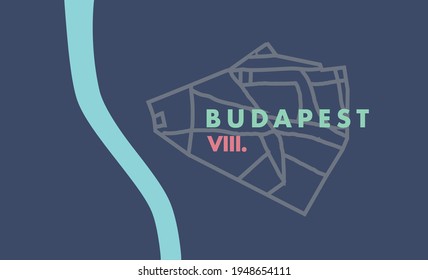 District 8 in Budapest, Hungary