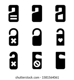 disturb icon isolated sign symbol vector illustration - Collection of high quality black style vector icons
