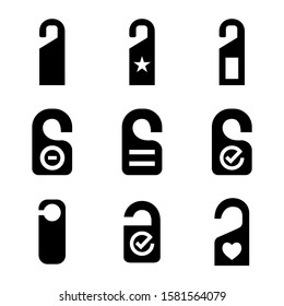 disturb icon isolated sign symbol vector illustration - Collection of high quality black style vector icons
