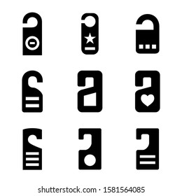 disturb icon isolated sign symbol vector illustration - Collection of high quality black style vector icons
