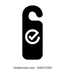 disturb icon isolated sign symbol vector illustration - high quality black style vector icons

