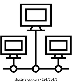 Disturbed Database Vector Icon