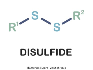 Disulfide functional group chemical formula