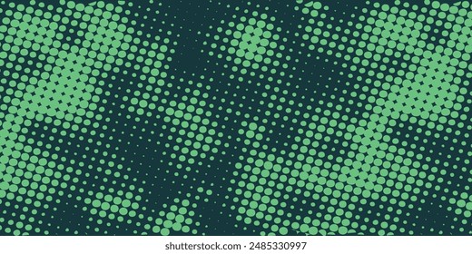 Trama de tramado Textura de mapa de bits Semitono Degradado en ángulo Vector fondo Abstractas ancho. Pantalla Con Efecto De Píxeles De Parpadeo De Fondo Ancho