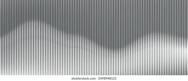 Dither Pattern Bitmap Texture Halftone Angled Gradient Vector Wide Abstract Background. Glitch Screen With Flicker Pixels Effect Wide Backdrop.	
