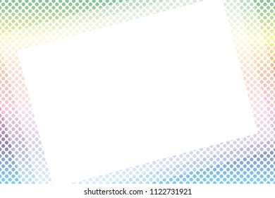 Dither pattern picture frame, polka dot pattern, dither, dimple, punching metal,
