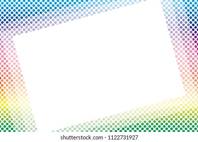 Dither pattern picture frame, polka dot pattern, dither, dimple, punching metal,