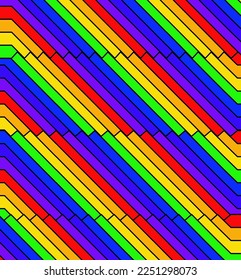 Dithered with the colors of the rainbow