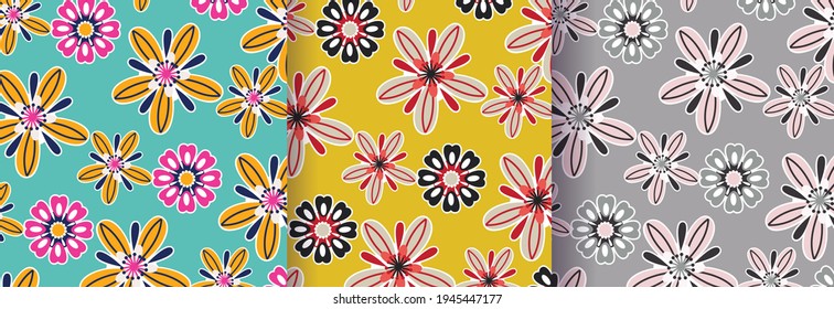Ditsy floral background. Liberty style. fabric, covers, manufacturing, wallpapers, print, gift wrap.