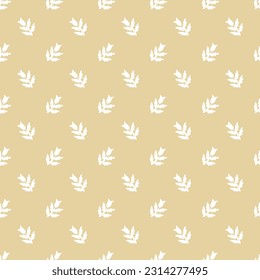 Ditsy floral block print small flower repeat pattern vector file