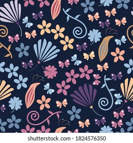 Ditsy-Blumen-Muster-Design