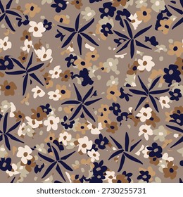 Ditsy Floral seamless pattern design for fashion textiles, graphics, backgrounds and crafts