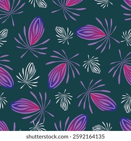 Ditsy floral seamless pattern. Small tiny little flower pattern background. Repeat seamless pattern. Ditsy print. Liberty style. Flower surface design. Ditsy floral for fashion, texture, fabric, decor