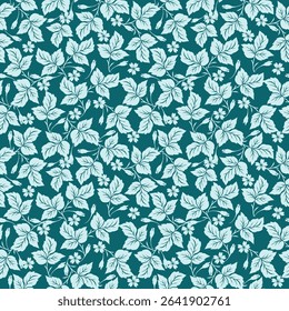 Ditsy floral seamless pattern. Small little flower pattern background. Repeat pattern. Ditsy print. Liberty style. Botanic surface design. Ditsy floral for fashion, texture, fabric, wallpaper, decor