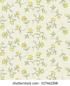 ditsy floral vintage pattern with small flowers