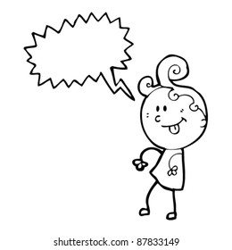 ditsy girl dancing cartoon ditsy girl dancing cartoon