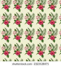 Ditsy liberty style seamless patterns. Set of summer daisy flowers in white and blue. Simple flat modern drawing. Floral texture collection for textile and fashion design. Spring botanical print.