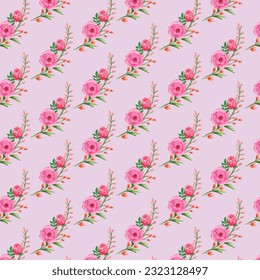 Ditsy liberty style seamless patterns. Set of summer daisy flowers in white and blue. Simple flat modern drawing. Floral texture collection for textile and fashion design. Spring botanical print.